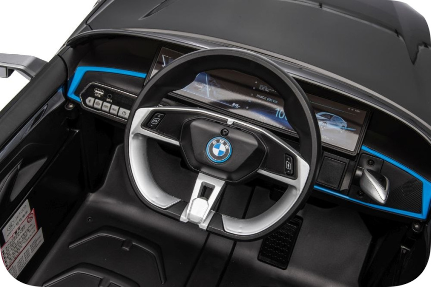 Auto Na Akumulator BMW i4 4x4 Czarny Panel Sterowania